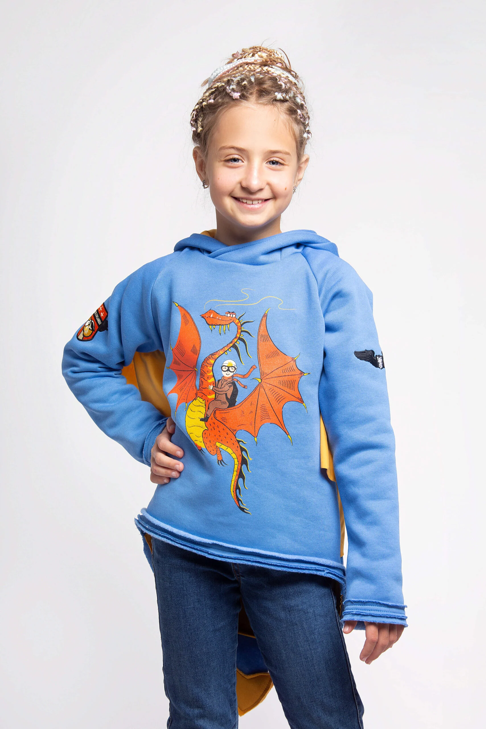 Kids hoodie DRAGON buy online Aviatsiya Halychyny Delivery across Ukraine and worldwide