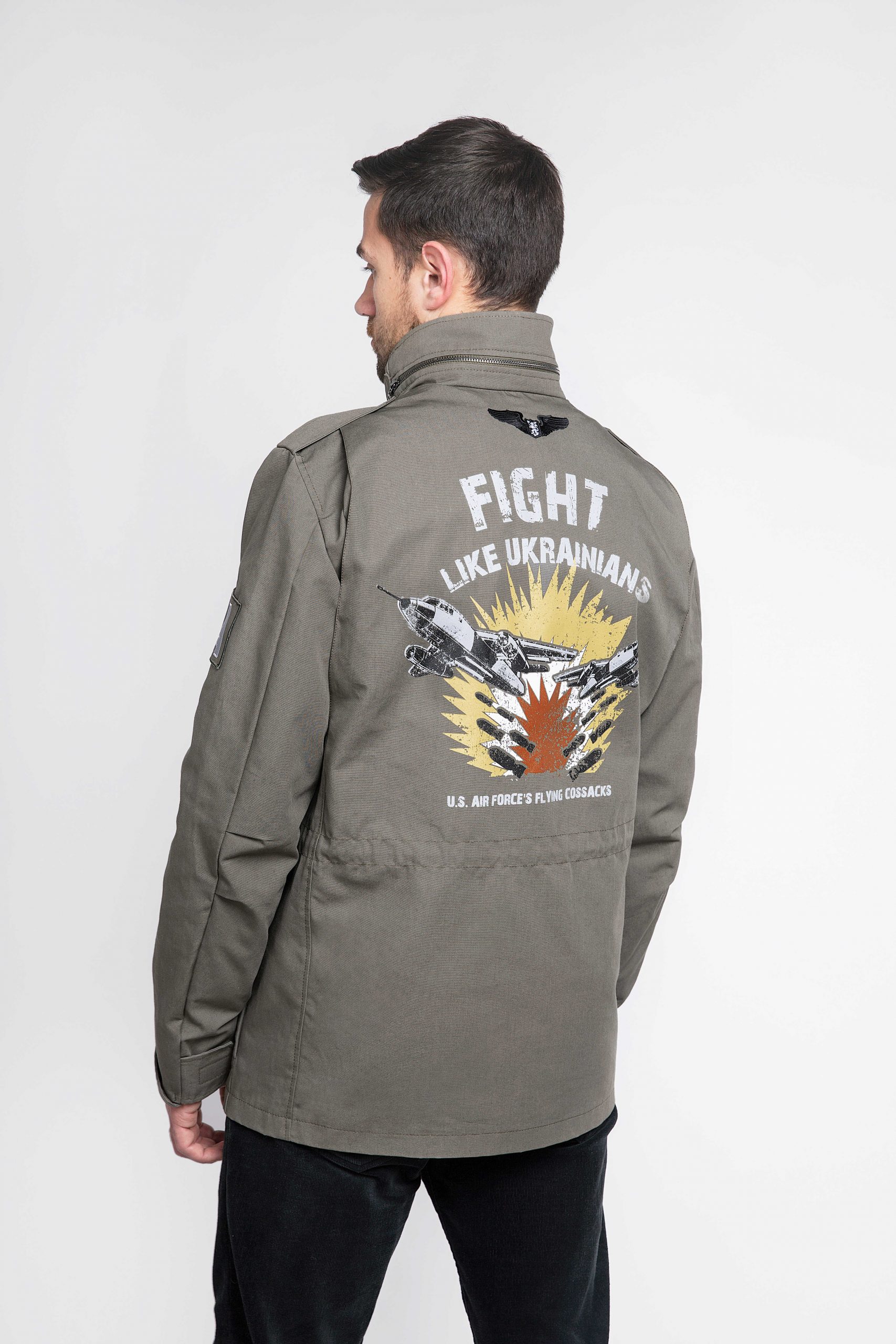 Buy men's jacket BUREVIY online | Aviatsiya Halychyny