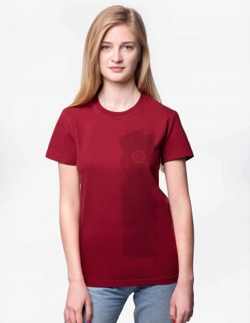 Women's T-Shirt Must-Have. Color claret. 7.