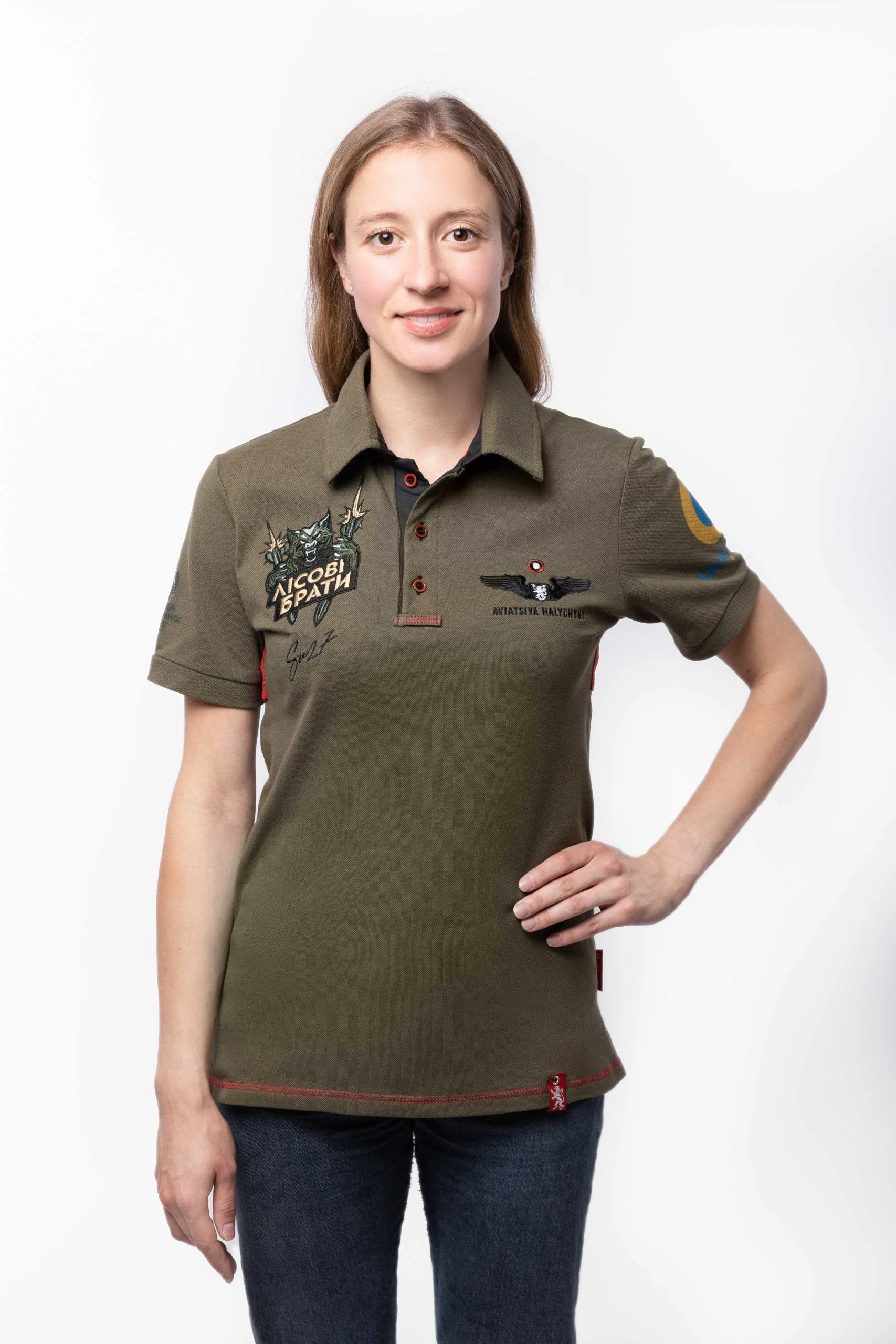 Women s polo shirt 39 BRIGADE buy online Aviatsiya Halychyny Delivery across Ukraine and worldwide