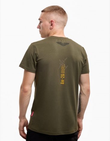 Men's T-Shirt Pegasus. Color khaki. .