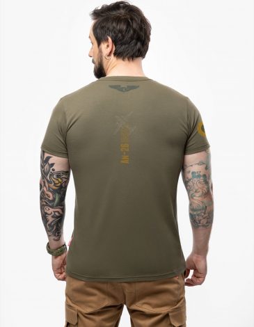 Men's T-Shirt Pegasus. Color khaki. .