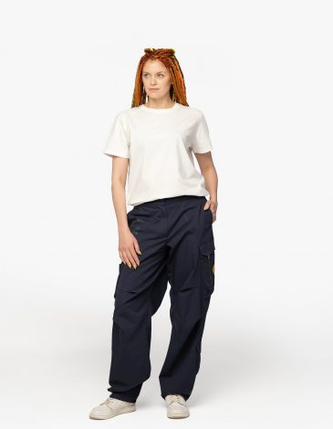 Women's Pants Uaf. Color dark blue. 1.