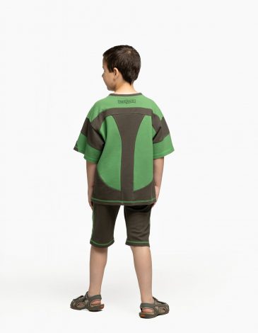 Kid’s Tracking Suit Dragonfly. Color green. .