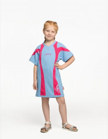 Children’s Dress Bee. Color sky blue. 2.