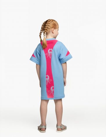 Children’s Dress Bee. Color sky blue. 2.