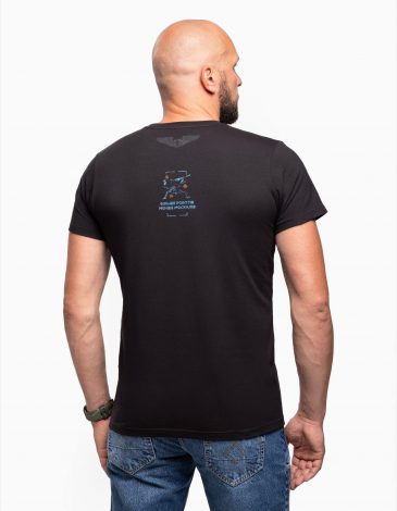 Men’s T-Shirt Залізний Воїн. Color black. .