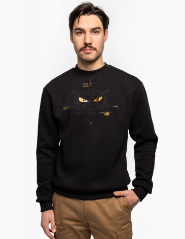 Men's Sweatshirt I See You. Color black. .